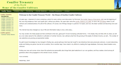 Desktop Screenshot of conifertreasury.org